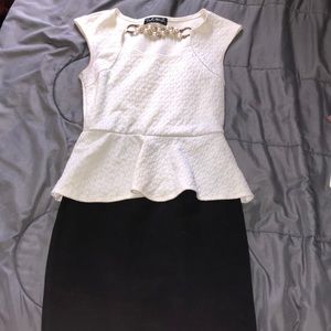 brand: french antique pencil skirt